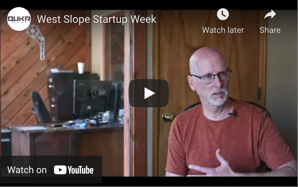 West Slope Manufacturing Business Born out of Startup Week